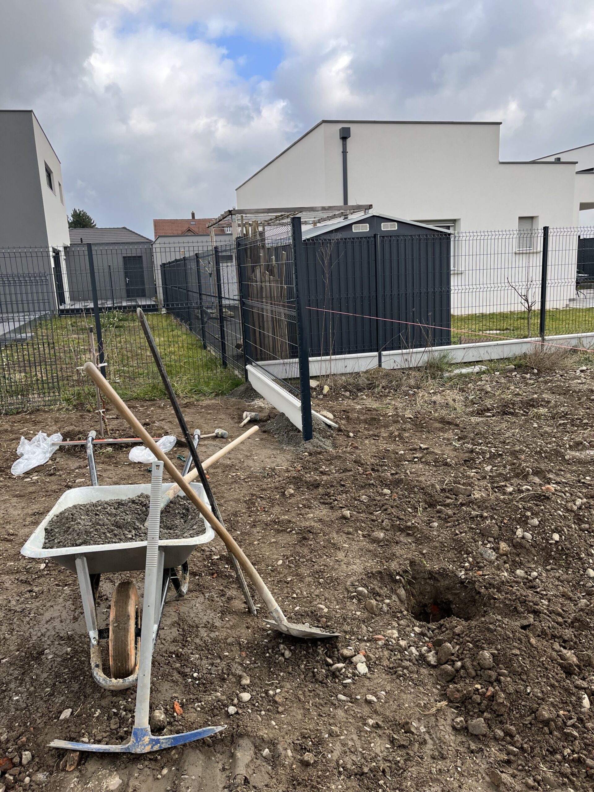 Chantier Pfastatt &#8211; Cotonnade à coté du poulaillon Pfastatt Saverne 0